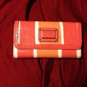 Coral Guess Wallet